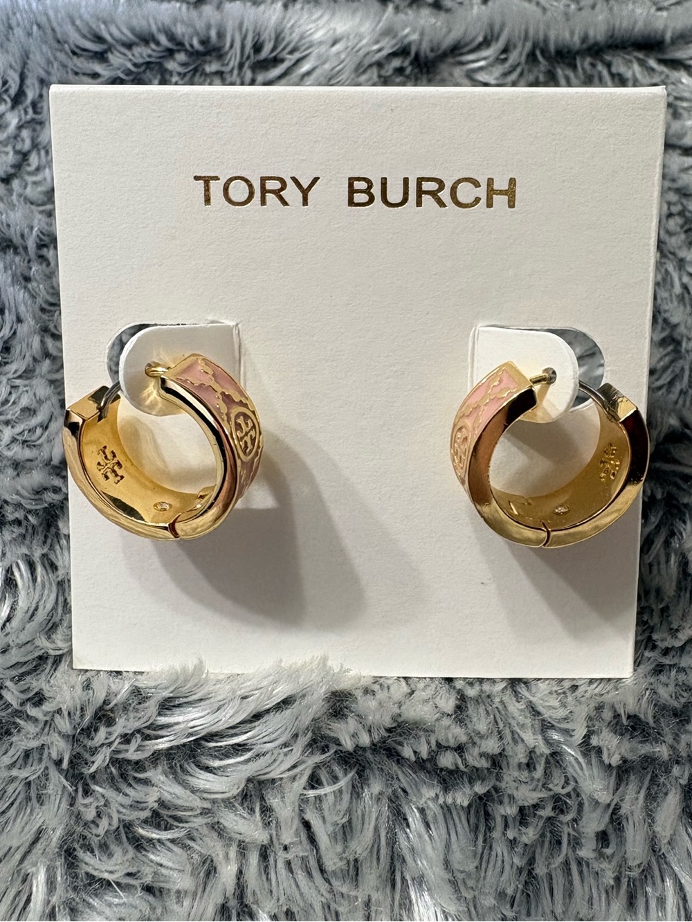 Tory Burch Huggie Earrings